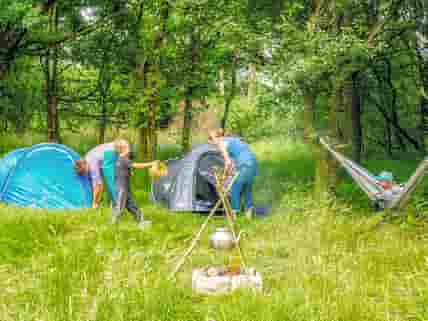 One of the wild camping area