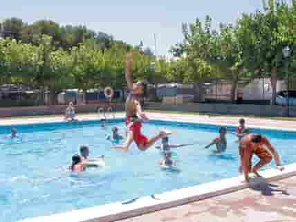 Guests having fun by the swimming pool (added by manager 21 Apr 2015)