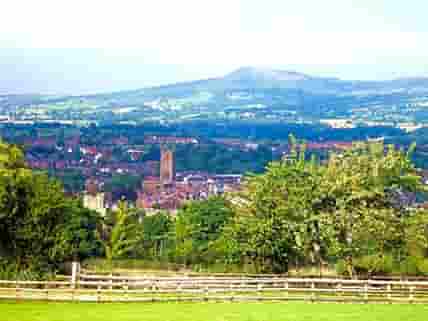 View of Ludlow from Whitcliffe Camp Site (added by manager 07 Apr 2012)