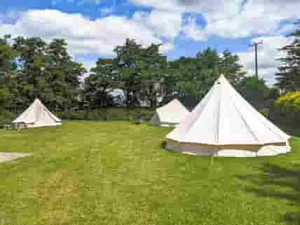 Bell tent area