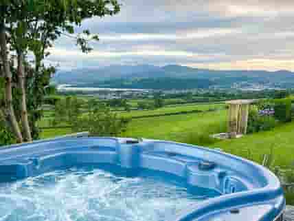 Visitor image of the views from the hot tub (added by manager 09 Sep 2022)