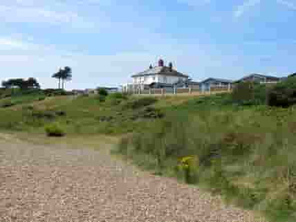 Clubhouse as seen from the beach (added by manager 17 May 2018)