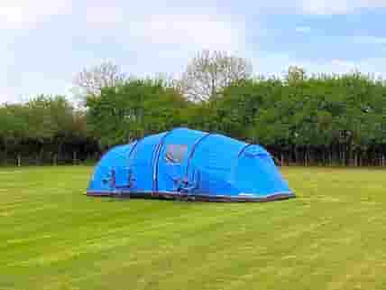 A camping pitch