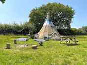 Tipi with a campfire area (added by manager 14 Jun 2023)