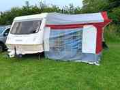 Tourer and awning with EHU (added by stuart_h237328 04 Jul 2021)