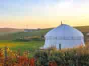 Yurt at sunset (added by manager 03 Jul 2023)