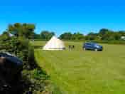 The bell tents on site (added by manager 13 Oct 2022)