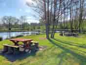 Picnic area next to the lake (added by manager 26 May 2019)