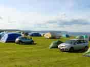 Large tent field with sea views. No set pitches so you choose where you go. (added by manager 19 Jan 2016)