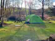 1 of 2 tent pitches.  Include a fire pit and picnic table (added by jay_m313357 22 Apr 2022)