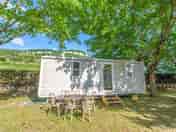 Static caravan with shaded outdoor area (added by manager 13 Oct 2022)