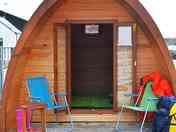 Camping pod with seating area on the deck (added by manager 24 Apr 2016)
