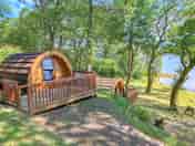 Pods overlooking Loch Awe (added by manager 15 Aug 2022)