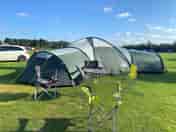Tent in camping field (added by visitor 28 Aug 2021)