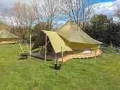 Deluxe bell tents (added by manager 30 Apr 2024)