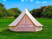Exterior of bell tent (added by manager 24 Oct 2023)