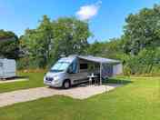 Price per night includes 2 adults, 1 car, caravan or motorhome, awning and electric hook-up. (added by manager 24 Jan 2024)