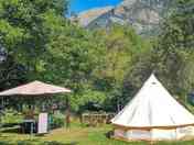 Tipi with gazebo and summer kitchen (added by manager 25 May 2023)
