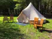 Bell tent exterior (added by manager 17 Jun 2021)