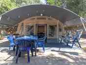 Lodge tent with tables and chairs (added by manager 04 Apr 2024)