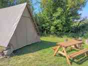 Celtic Pod Tent with fire pit and picnic table (added by manager 09 Jul 2023)