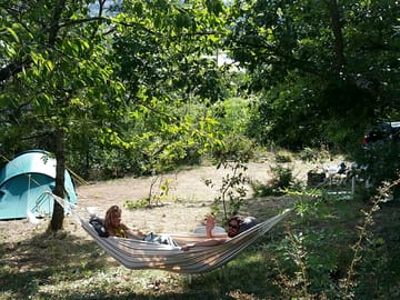 Relaxing in a hammock (added by manager 05 Sep 2017)