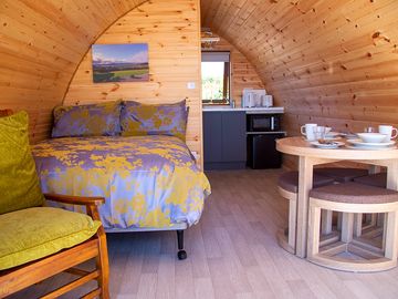 Glamping Lodge accommodation for two persons