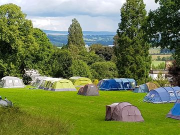 Camping field overlooking Gartmore House (added by manager 04 Aug 2021)