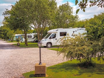 Hardstanding pitches for motorhomes and caravans. (added by manager 01 Jul 2016)