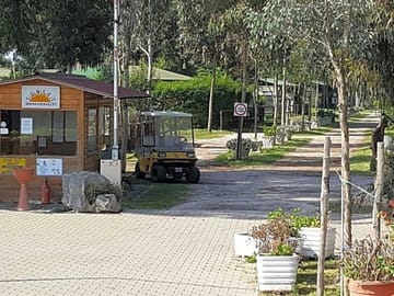 Campsite entrance