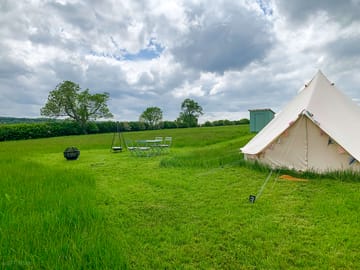 Bell tent exterior (added by manager 13 Feb 2023)