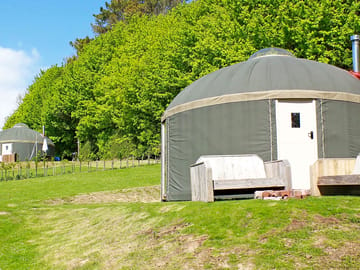 The yurts (added by manager 10 May 2018)