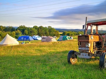 Countryside campsite