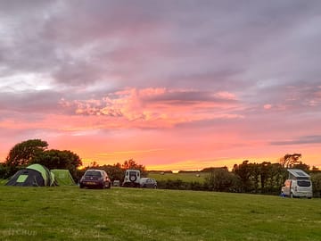Visitor image of the sunset over the site