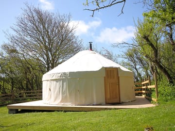Yurt exterior (added by angleseyyurts 01 jul 2013)