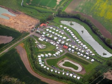 aerial view of site.
You will be around the smaller lake. (added by manager 12 Jul 2013)