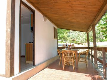 Covered verandah
