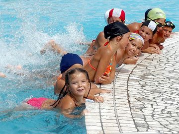 Children having fun in the pool (added by manager 12 Mar 2015)