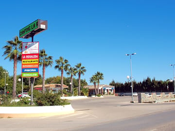 Entrada a Camping La Rosaleda, Entry to the Campsite (added by manager 27 Sep 2016)