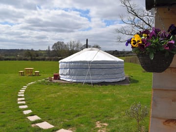 Spring at the yurt (added by manager 20 Apr 2016)