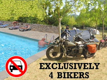 This campsite is for bikers only (added by manager 05 Dec 2015)