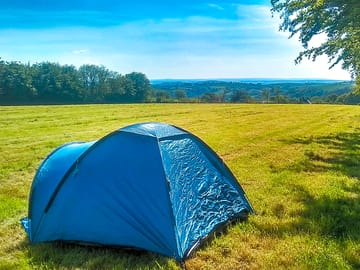 The campsite itself