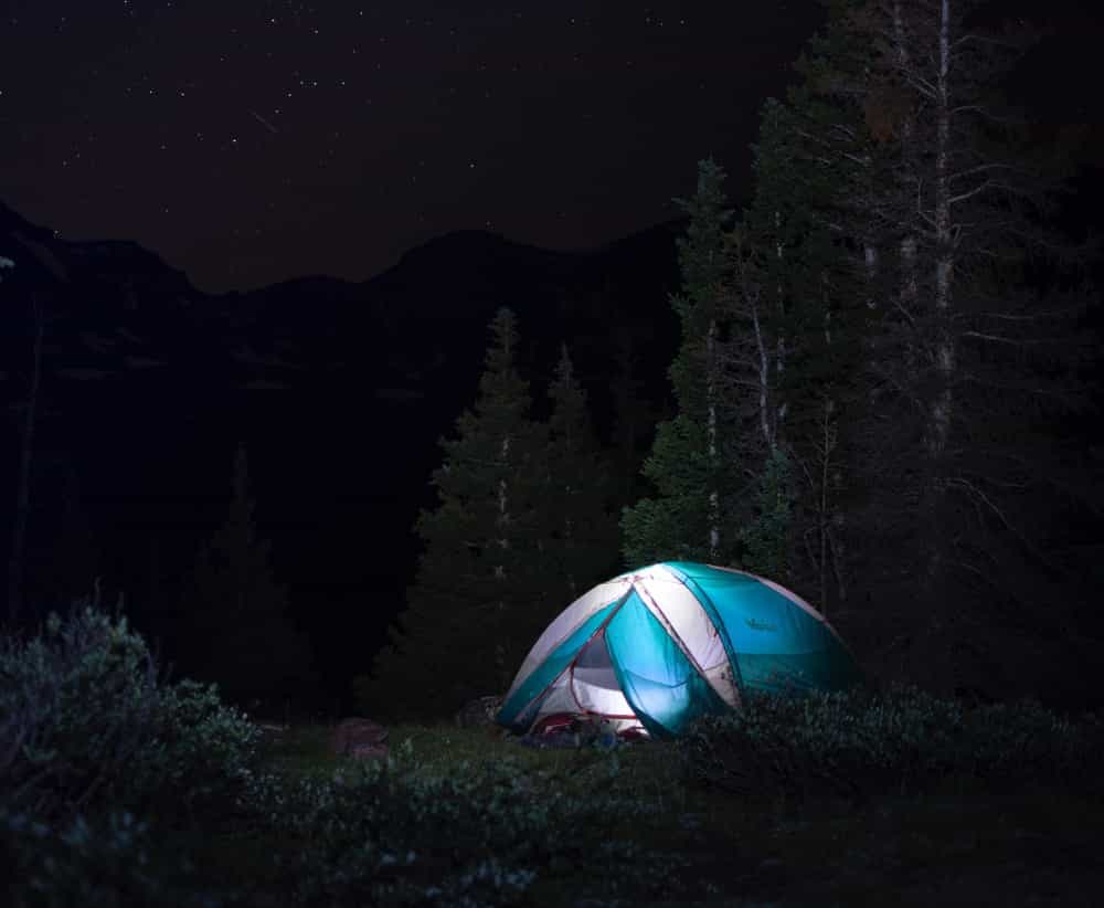 Choosing the right tent light is essential for a comfortable and safe camping trip (Alex Moliski/Unsplash)