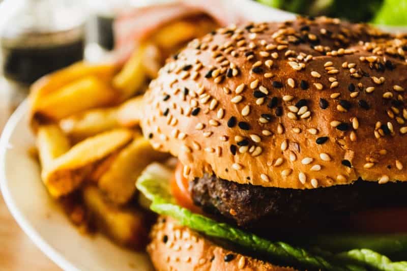 There’s nothing like a classic pub burger to satisfy your hunger (Louis Hansel on Unsplash)