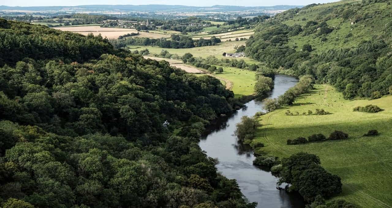 Start your trip at the River Wye, the ancient border of England and Wales