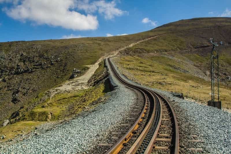 Snowdon’s mountain railway (Roman Grac on Pixabay)