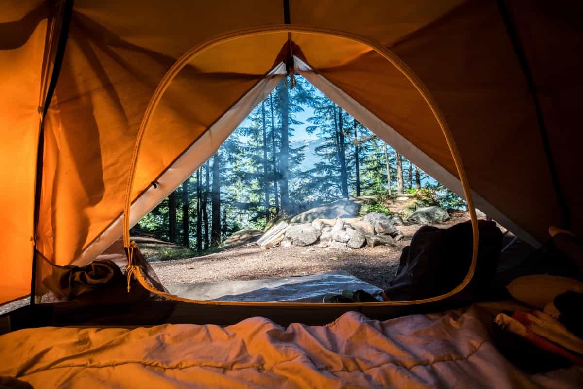 Invest in a decent camping bed and you might never want to leave your tent… (Scott Goodwill / Unsplash)