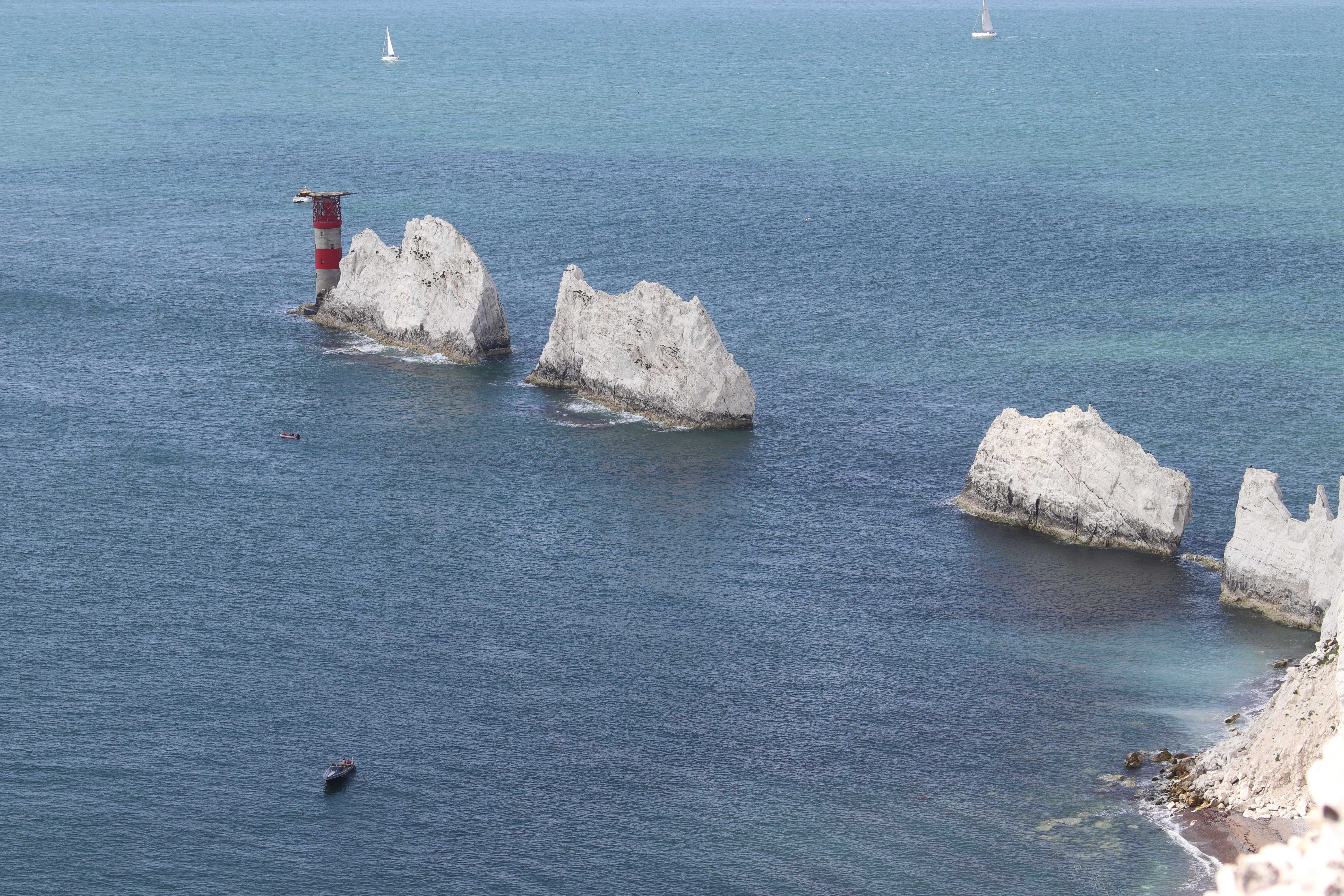 The Needles are one of the most-visited attractions in the Isle of Wight (Jonathan Ridley/Unsplash)
