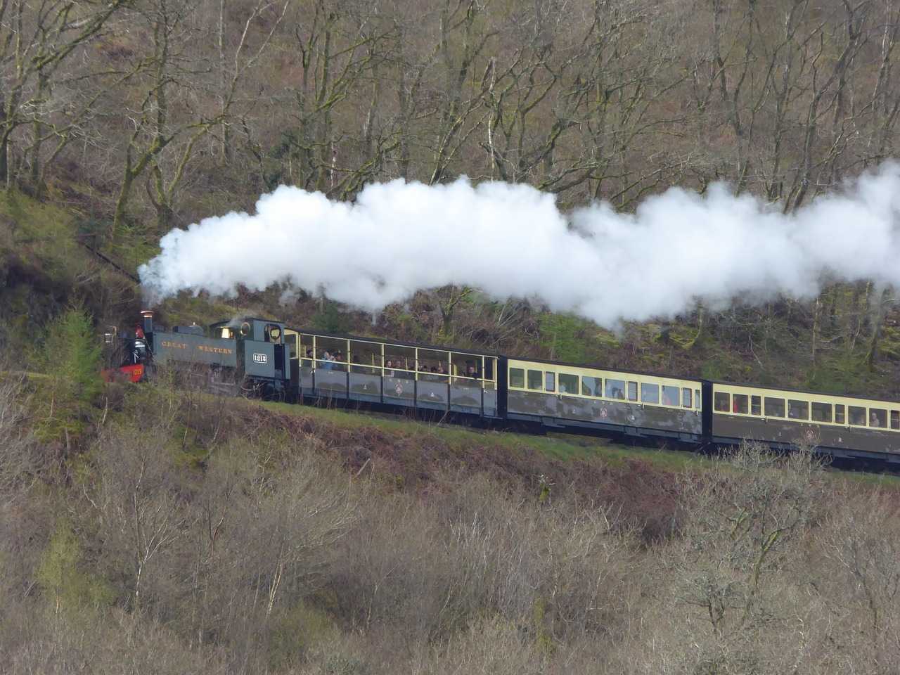 A steam train chugs through the Welsh valleys (Lee Rogers/Pixabay) 