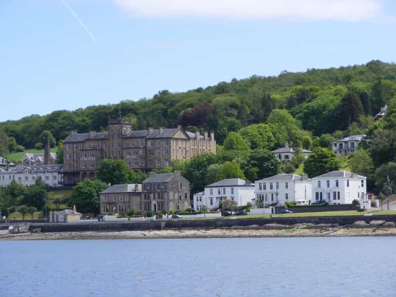 Rothesay seen from the water